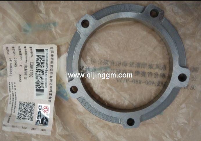 康明斯配件 东风康明斯发动机配件 东风车发动机配件 前油封座6CT 3941786