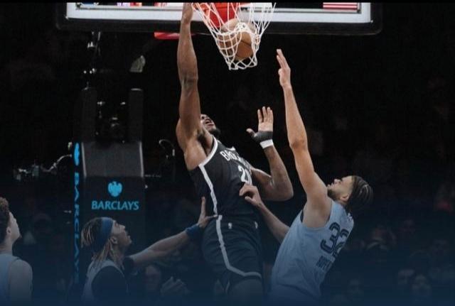 布鲁克林篮网主场力克灰熊 多点开花助胜